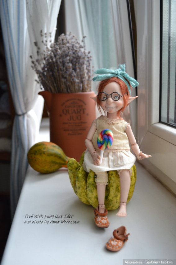 Тролик. Немного тыковочной темки