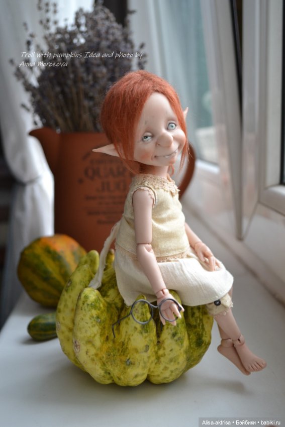 Тролик. Немного тыковочной темки