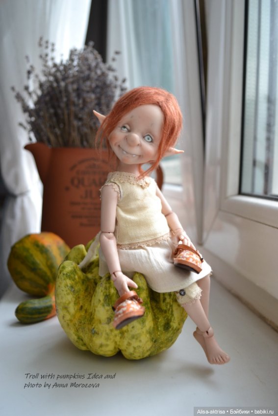 Тролик. Немного тыковочной темки