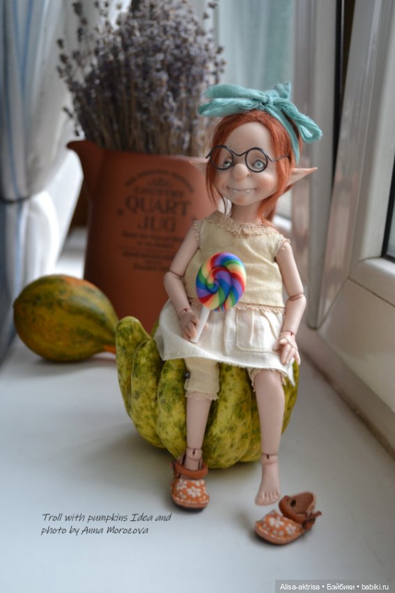 Тролик. Немного тыковочной темки