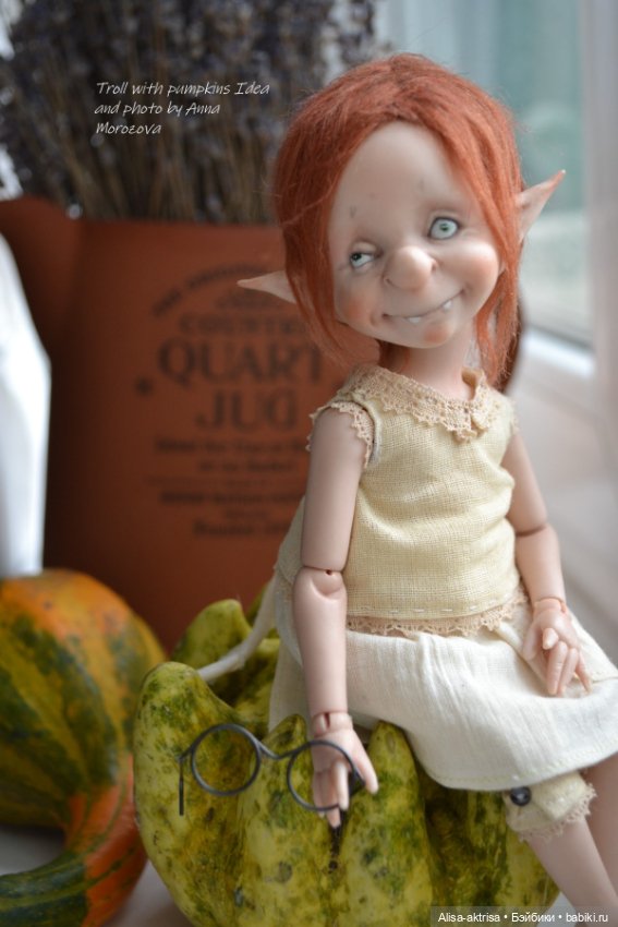 Тролик. Немного тыковочной темки