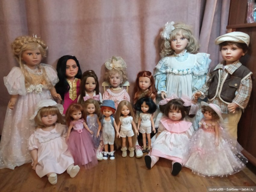 Моя коллекция виниловых кукол