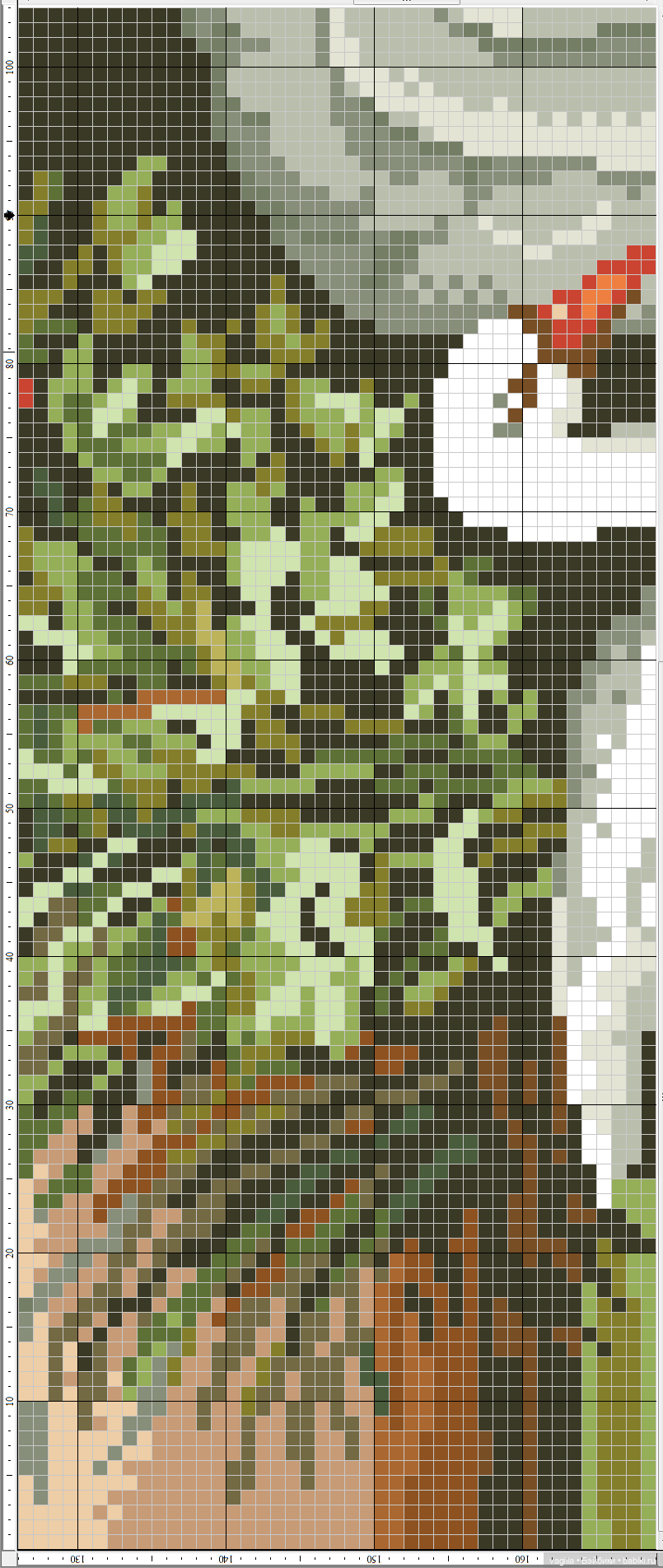 И снова микс крестиком — Схемы вышивки крестом: фото узоров