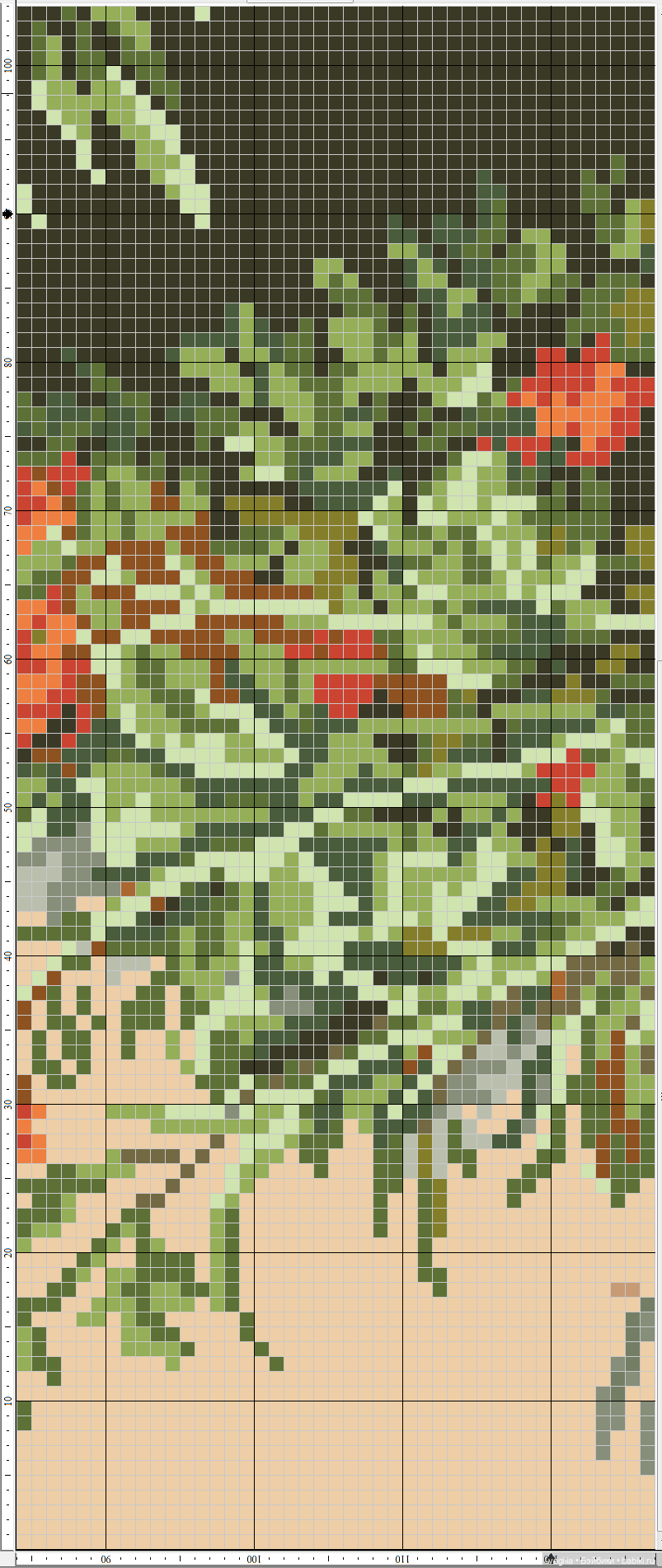 И снова микс крестиком — Схемы вышивки крестом: фото узоров