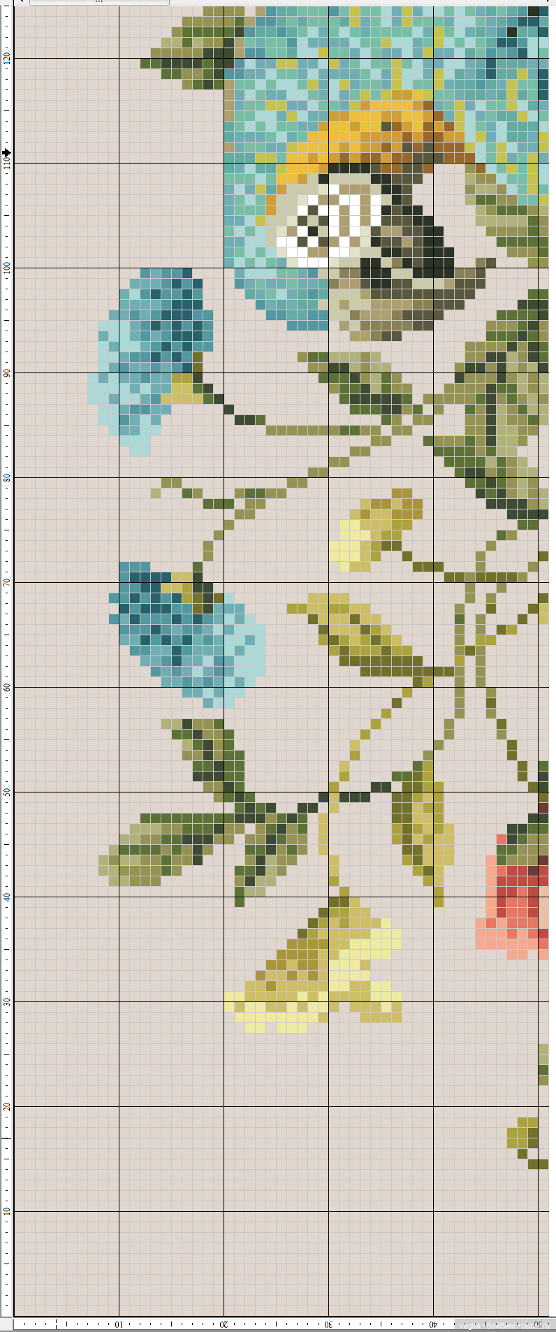 И снова микс крестиком — Схемы вышивки крестом: фото узоров