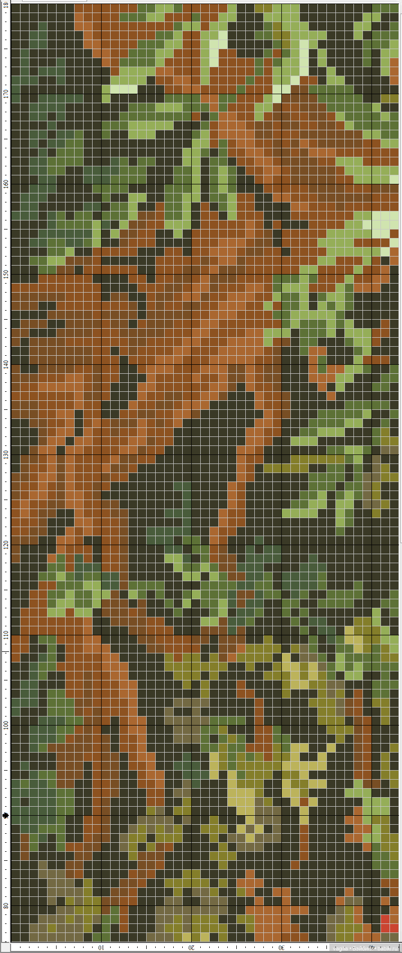 И снова микс крестиком — Схемы вышивки крестом: фото узоров