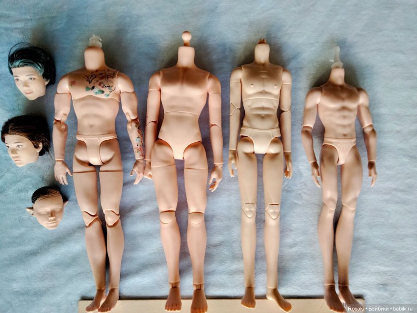 Гибридизация голов БТС с разными телами