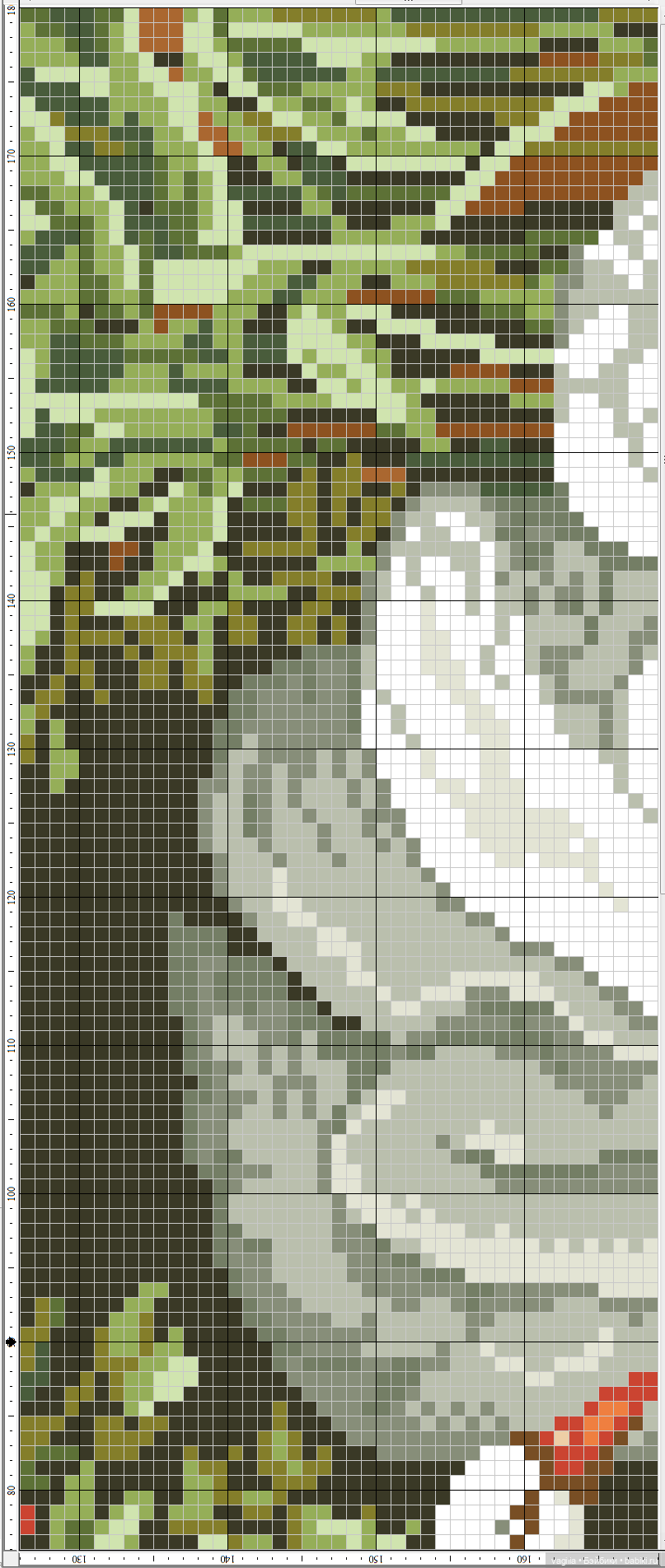 И снова микс крестиком — Схемы вышивки крестом: фото узоров