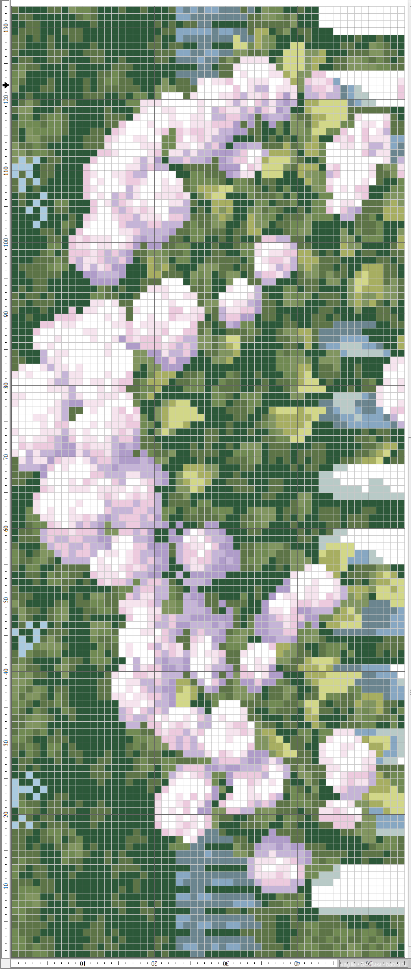 Роскошный микс крестиком — Схемы вышивки крестом: фото узоров