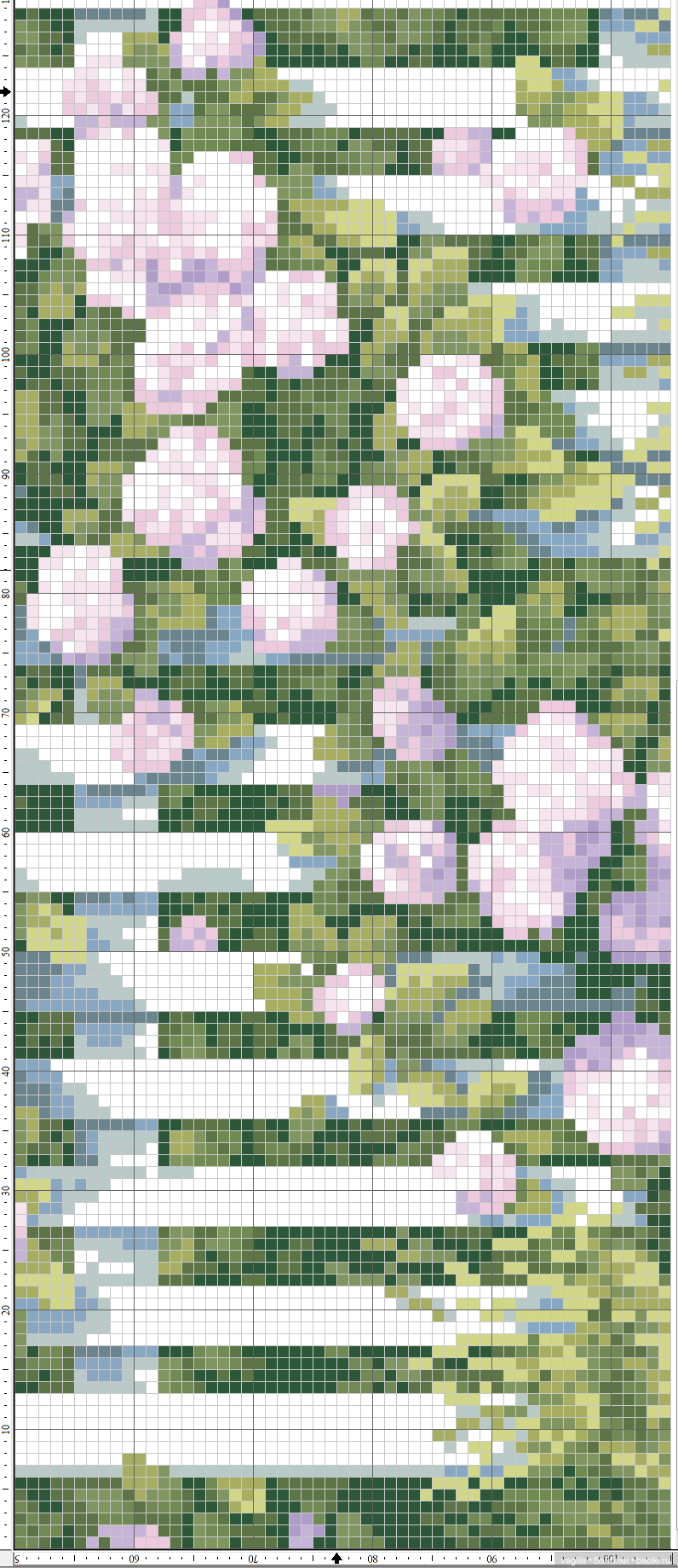 Роскошный микс крестиком — Схемы вышивки крестом: фото узоров