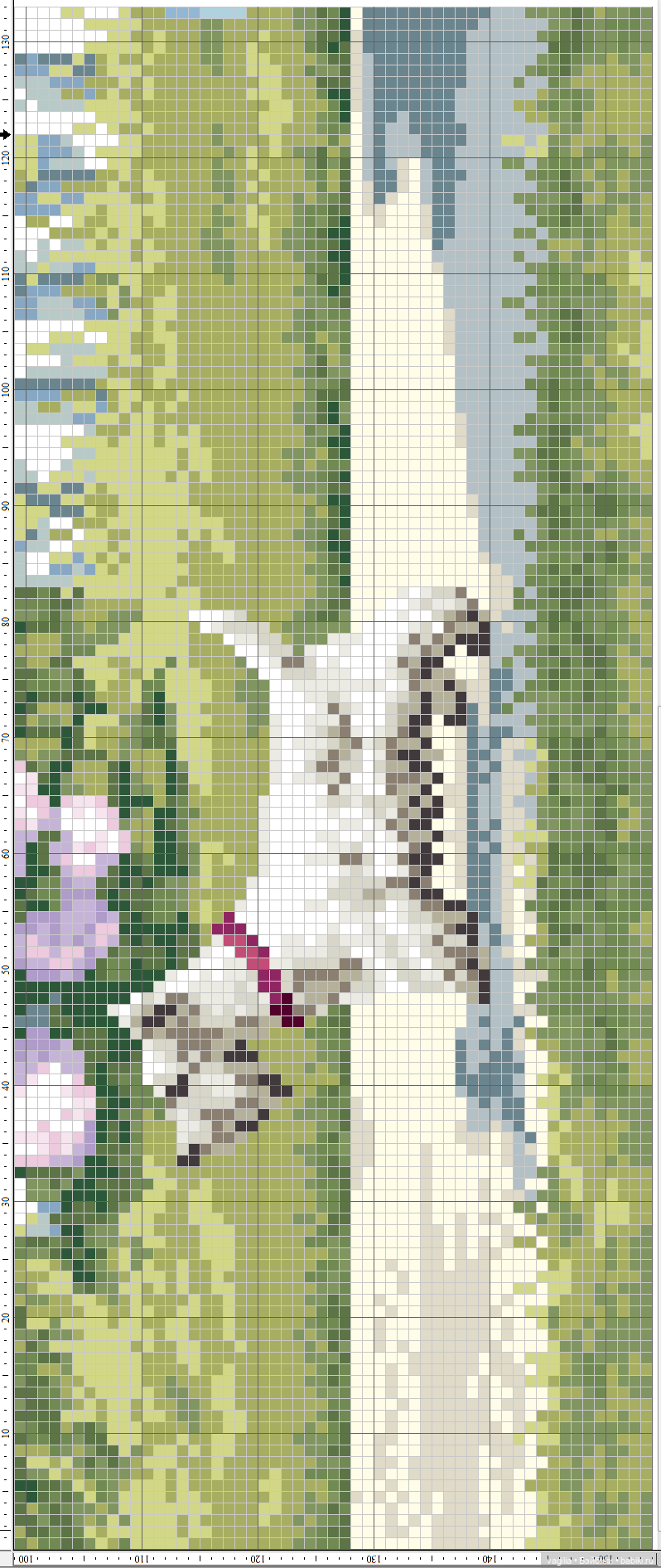 Роскошный микс крестиком — Схемы вышивки крестом: фото узоров