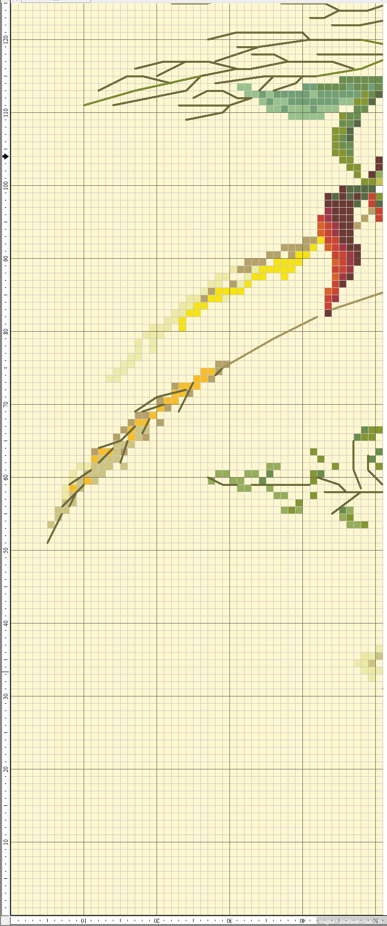 Роскошный микс крестиком — Схемы вышивки крестом: фото узоров