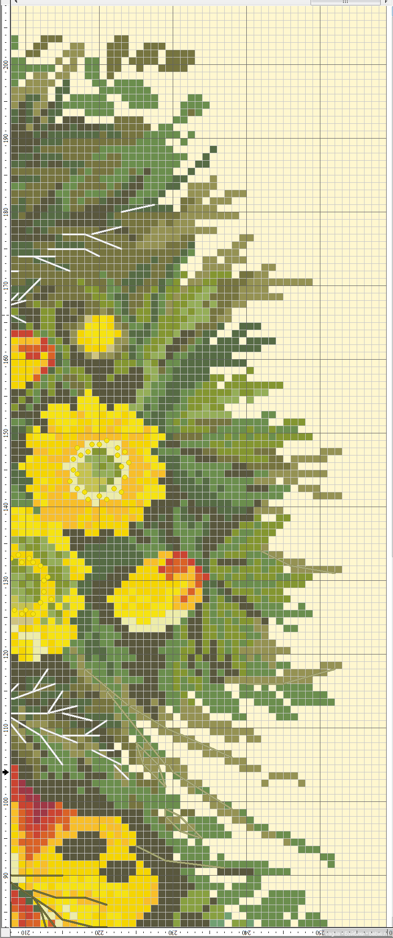 Роскошный микс крестиком — Схемы вышивки крестом: фото узоров