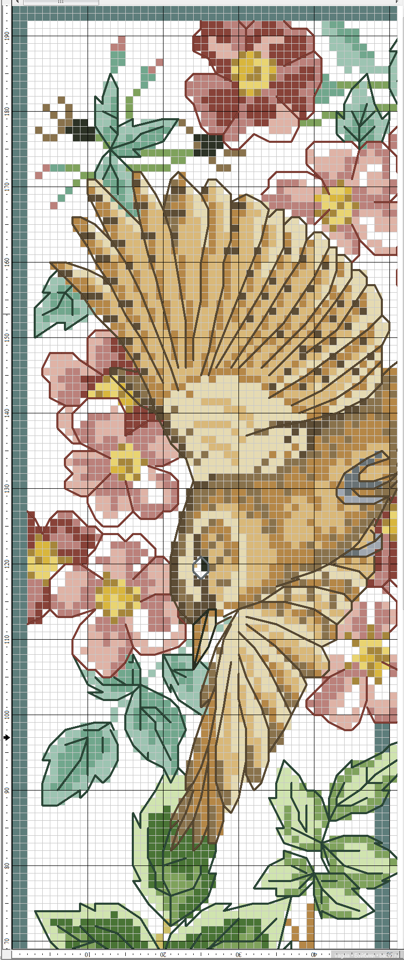 Роскошный микс крестиком — Схемы вышивки крестом: фото узоров (фото 3)