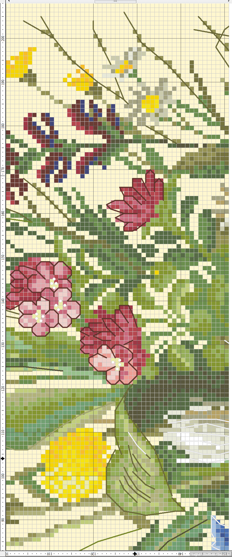 Роскошный микс крестиком — Схемы вышивки крестом: фото узоров