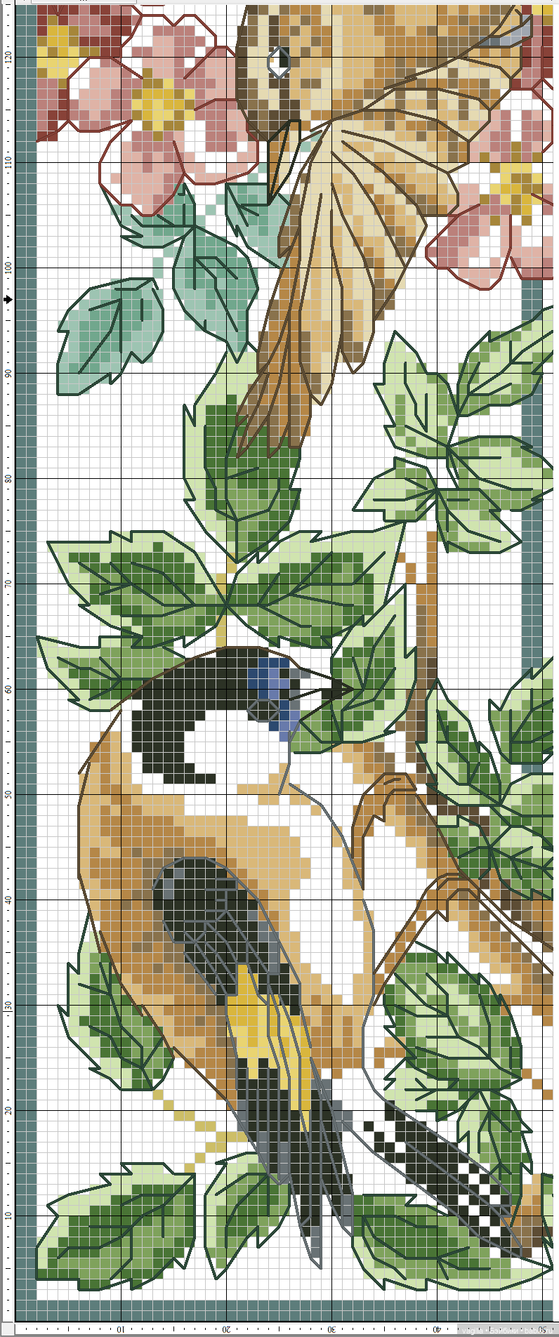 Роскошный микс крестиком — Схемы вышивки крестом: фото узоров (фото 2)