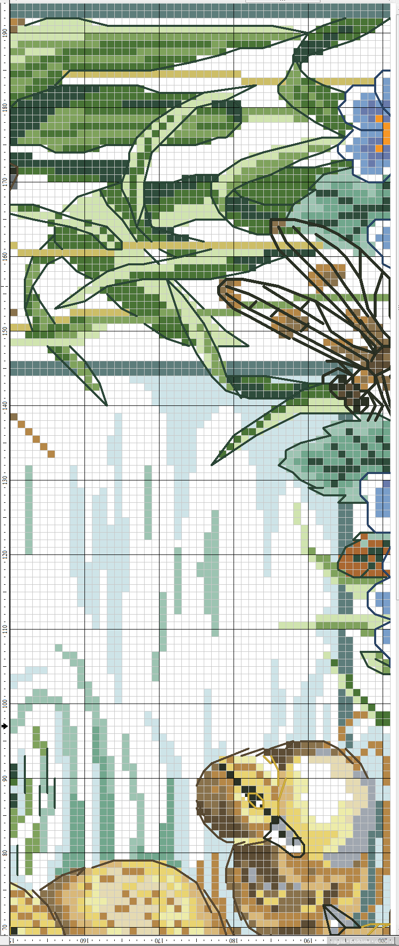 Роскошный микс крестиком — Схемы вышивки крестом: фото узоров (фото 9)