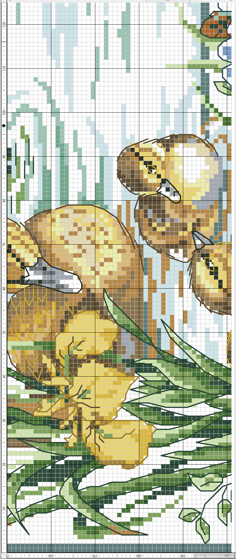 Роскошный микс крестиком — Схемы вышивки крестом: фото узоров (фото 8)