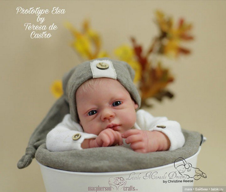 Новый молд для куклы реборн Elsa скульптора Teresa De Castro (фото 5)