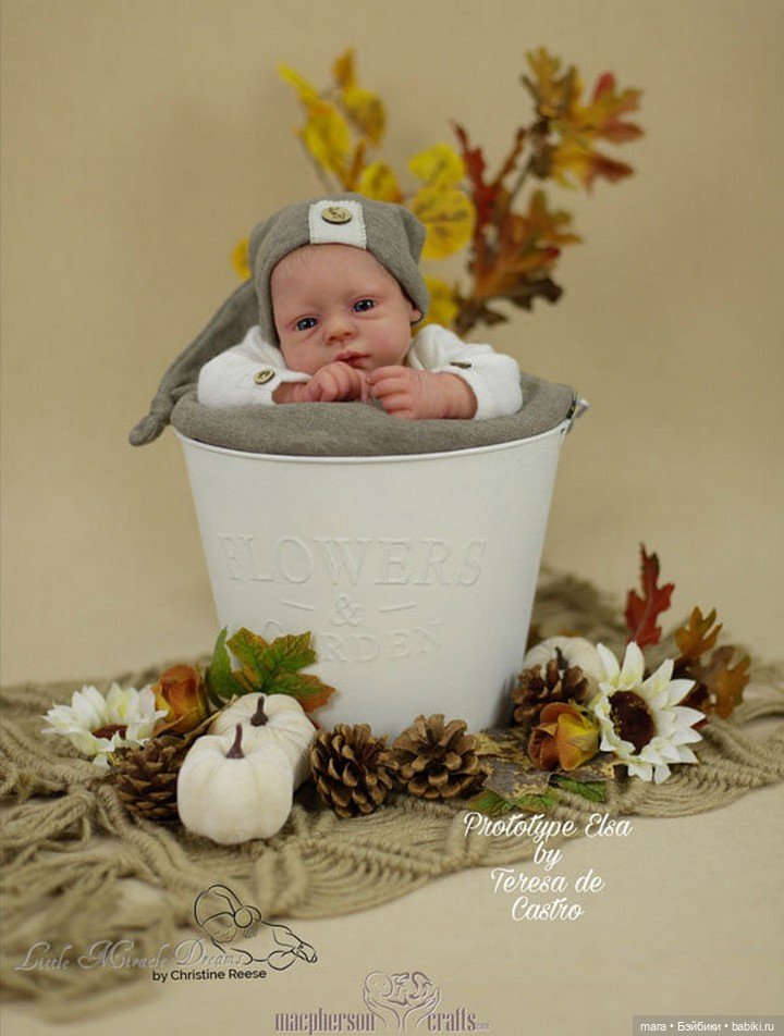Новый молд для куклы реборн Elsa скульптора Teresa De Castro (фото 9)