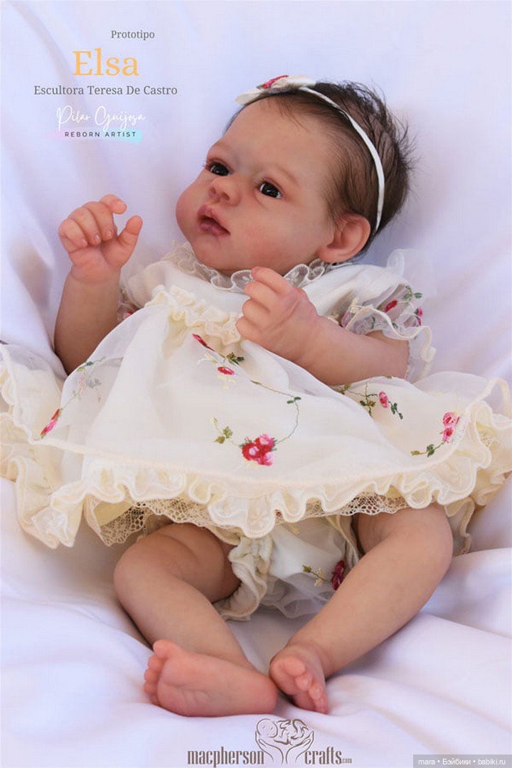 Новый молд для куклы реборн Elsa скульптора Teresa De Castro (фото 8)