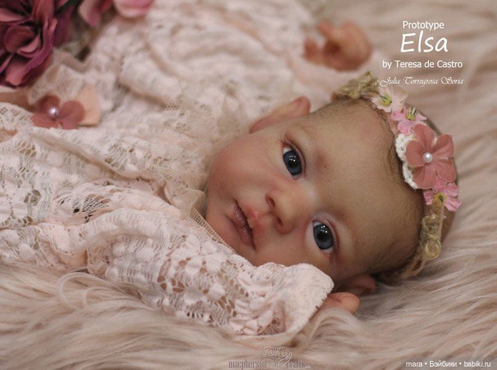 Новый молд для куклы реборн Elsa скульптора Teresa De Castro (фото 2)