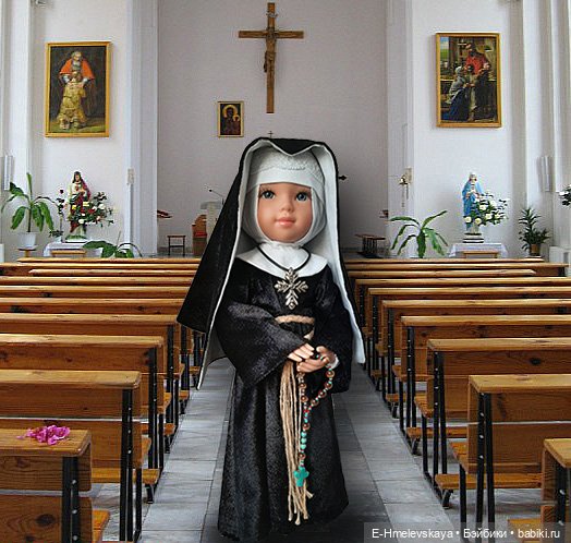 Коллекция "Ангелы". № 1 Средневековая монахиня (фото 5)