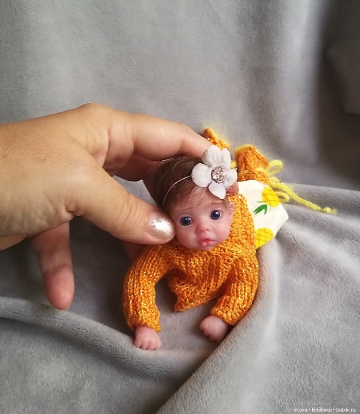 Куклы из силикона, мини реборны Натальи Ковалевой (фото 8)