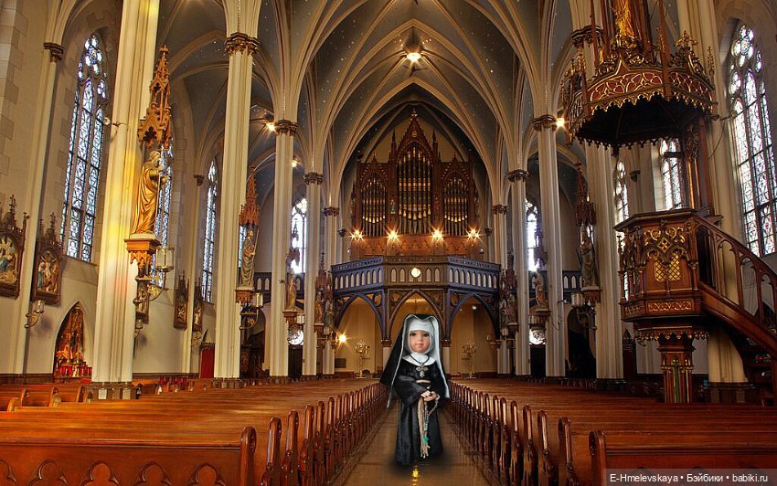 Коллекция "Ангелы". № 1 Средневековая монахиня (фото 4)