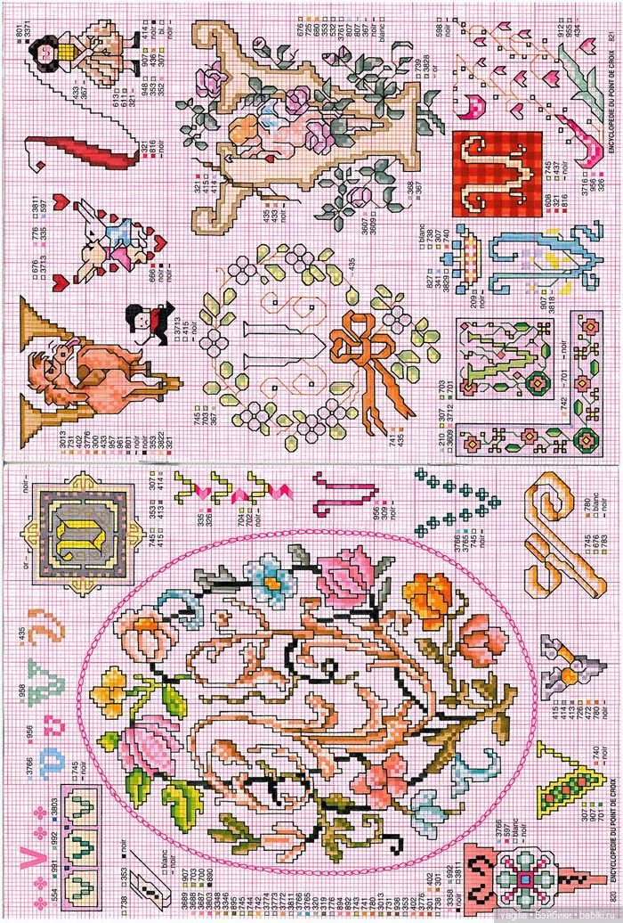 Вензель на любой вкус крестом