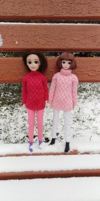 Первый снег. Прошлогодний