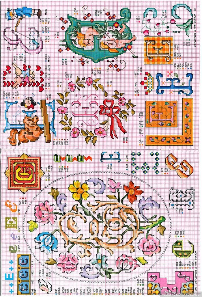 Вензель на любой вкус крестом