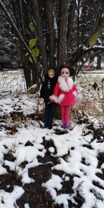 Первый снег. Прошлогодний