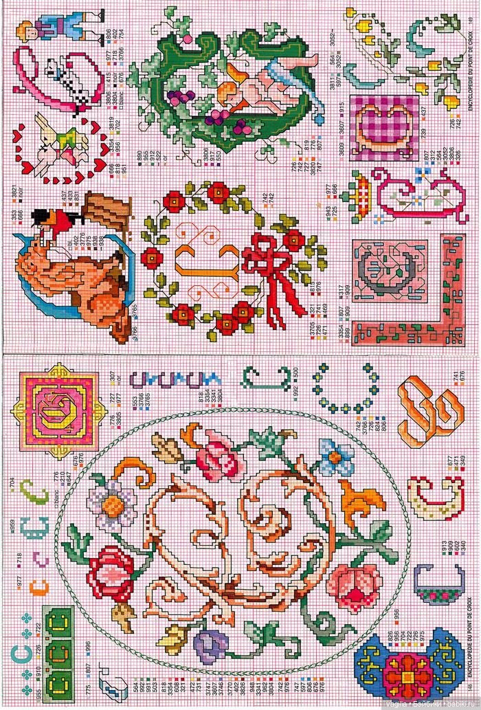 Вензель на любой вкус крестом