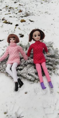 Первый снег. Прошлогодний