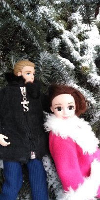 Первый снег. Прошлогодний