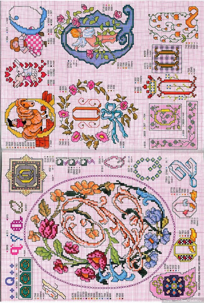 Вензель на любой вкус крестом