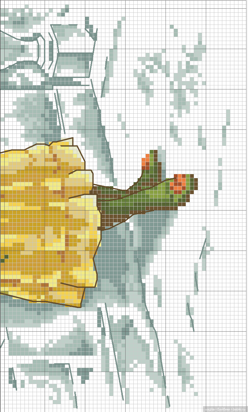 Девушки и бабочки крестиком (фото 9)