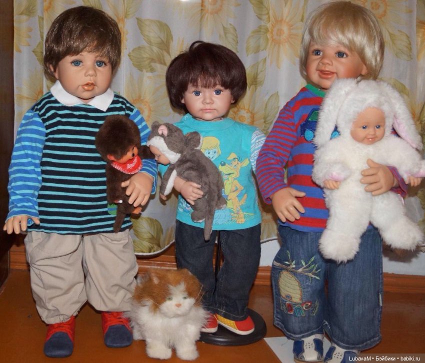 Мои большие куклы от Моники Левинг и другие (фото 6)
