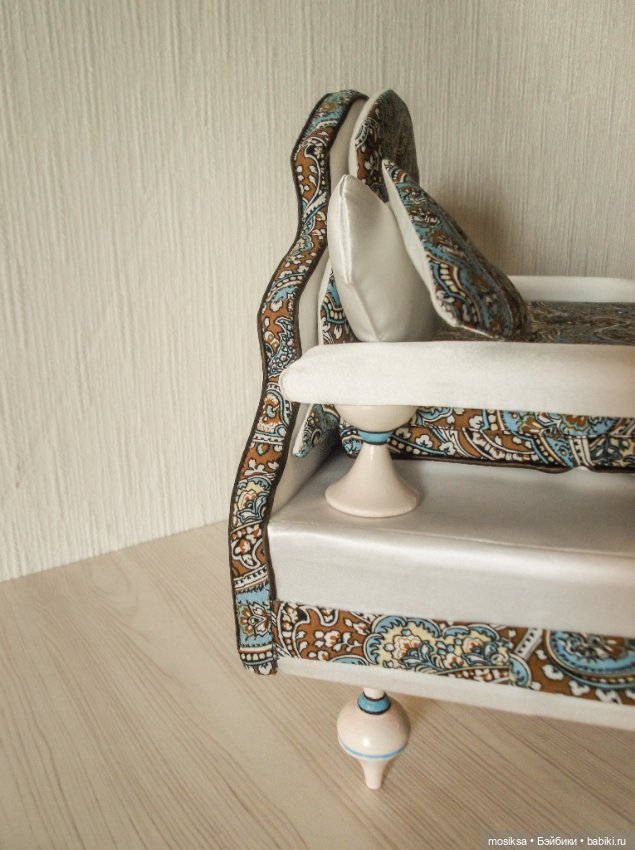 Диванчики — Мебель для кукол и домиков: фото (фото 4)