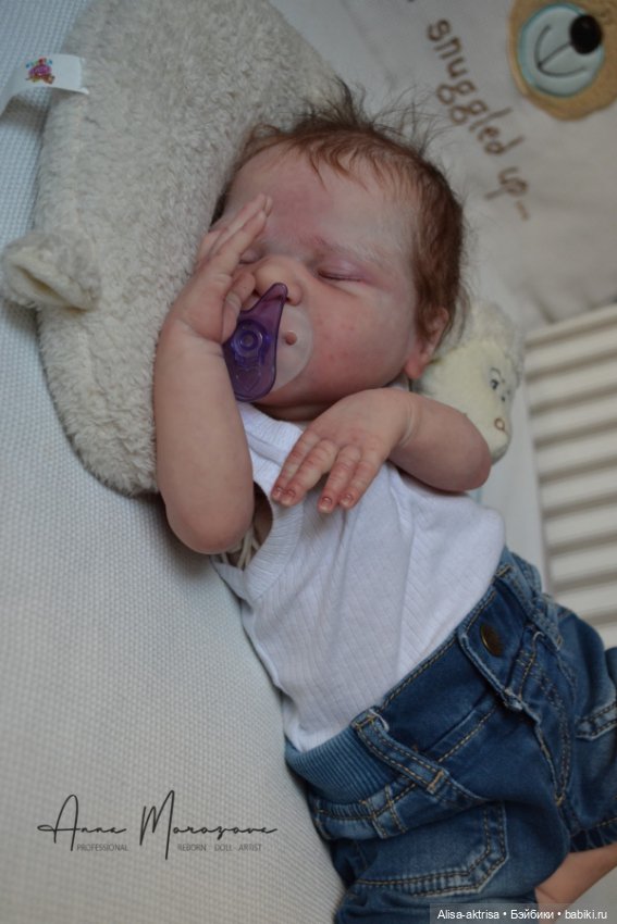 Mecie родился. Кукла реборн Анны Морозовой