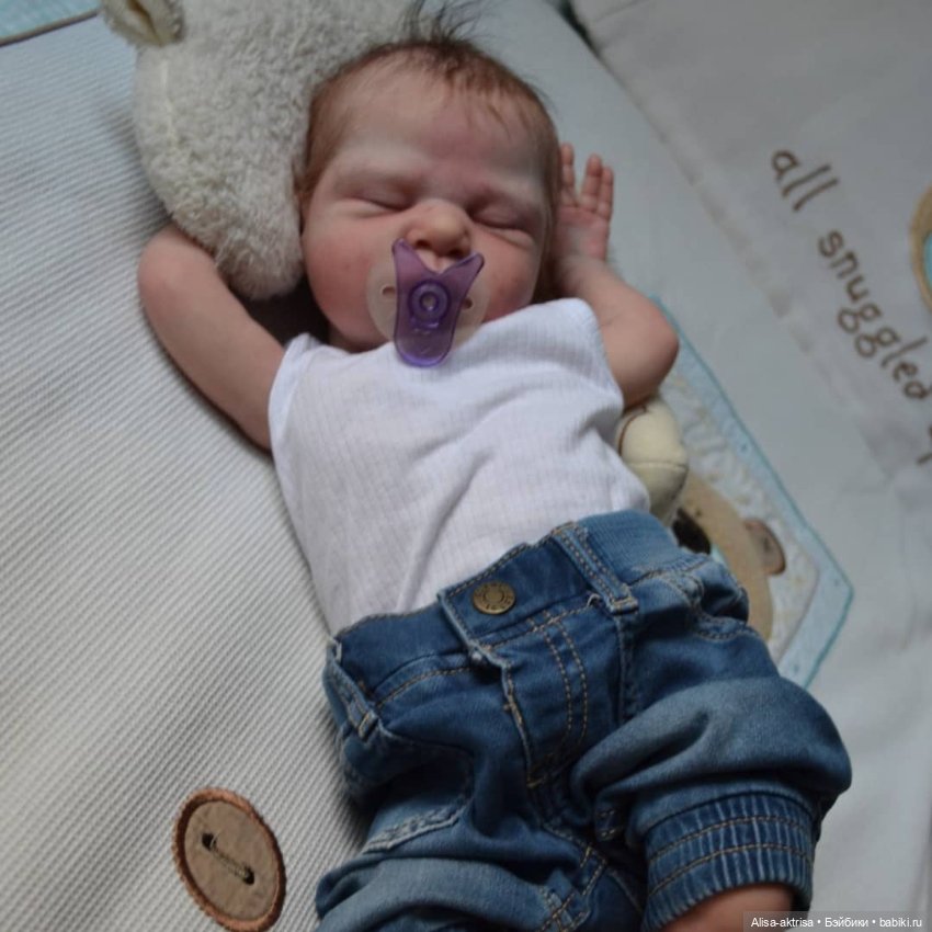 Mecie родился. Кукла реборн Анны Морозовой