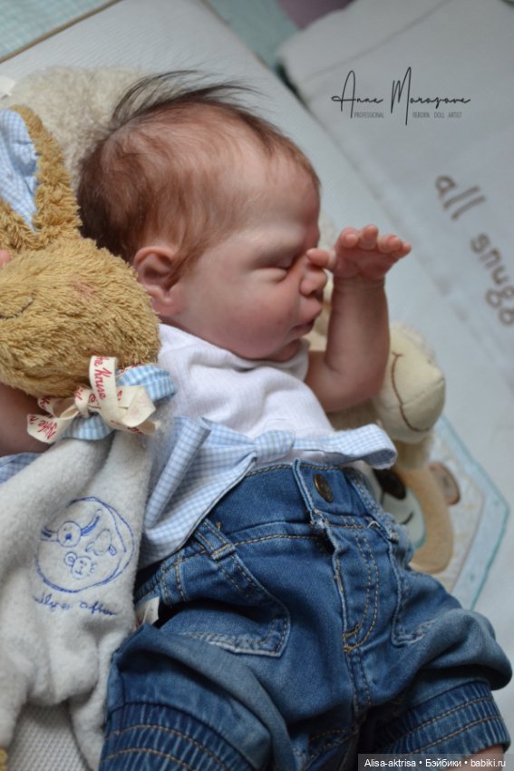 Mecie родился. Кукла реборн Анны Морозовой