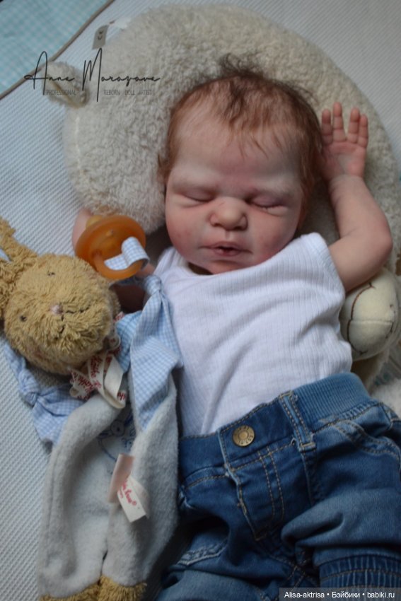 Mecie родился. Кукла реборн Анны Морозовой