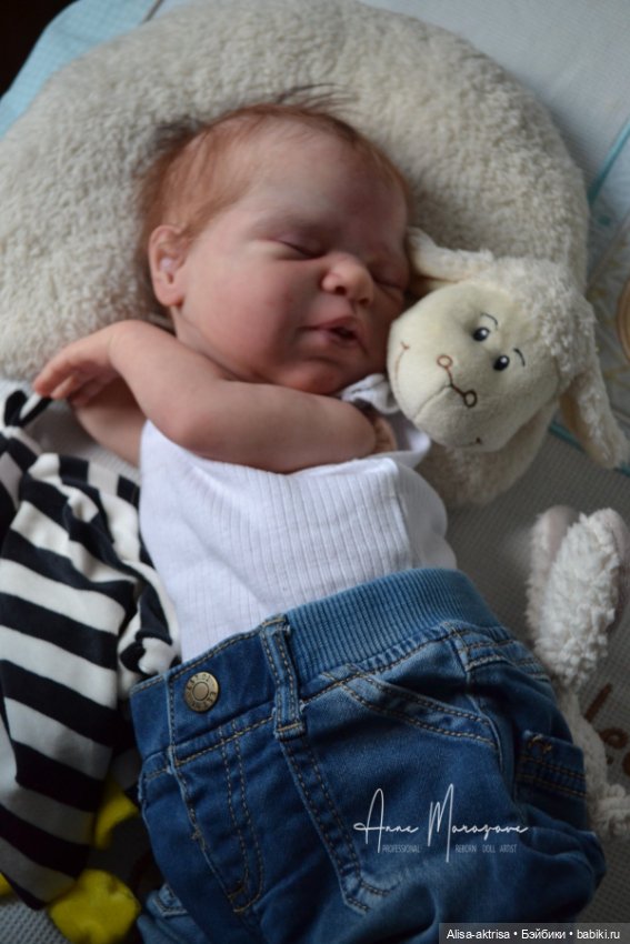 Mecie родился. Кукла реборн Анны Морозовой