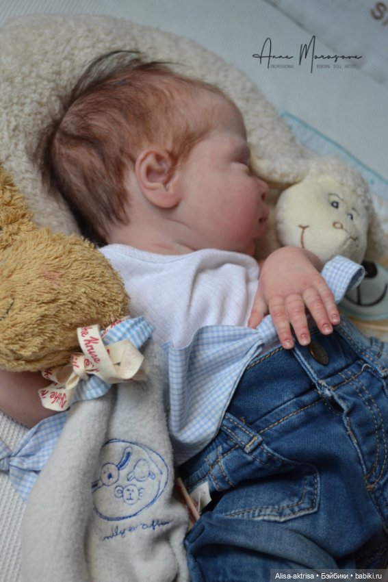 Mecie родился. Кукла реборн Анны Морозовой