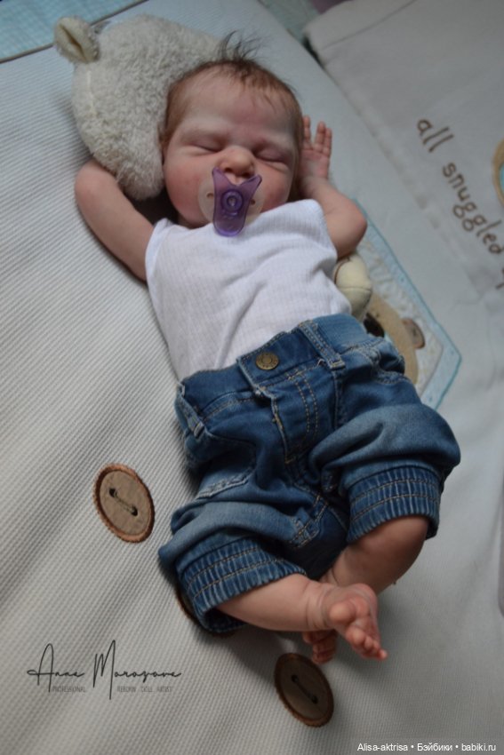 Mecie родился. Кукла реборн Анны Морозовой
