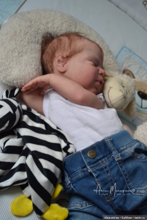 Mecie родился. Кукла реборн Анны Морозовой (фото 10)