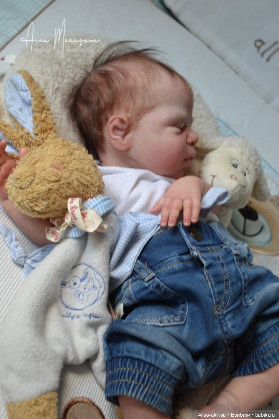 Mecie родился. Кукла реборн Анны Морозовой