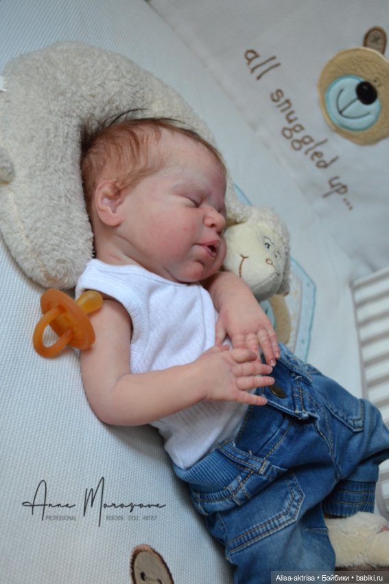 Mecie родился. Кукла реборн Анны Морозовой (фото 5)